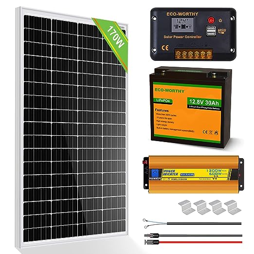 KIT SOLAR ECO-WORTHY 240W