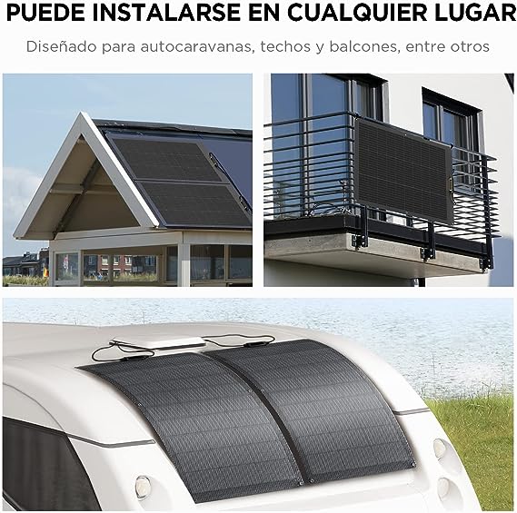 Placa Solar EcoFlow 100w