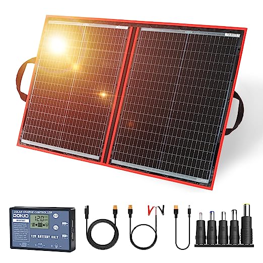 kit solar Plegable DOKIO 100w